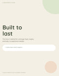 Built to last